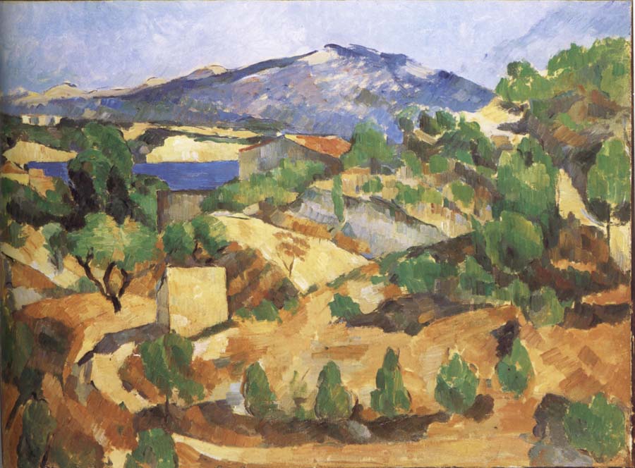 Paul Cezanne The Mountain